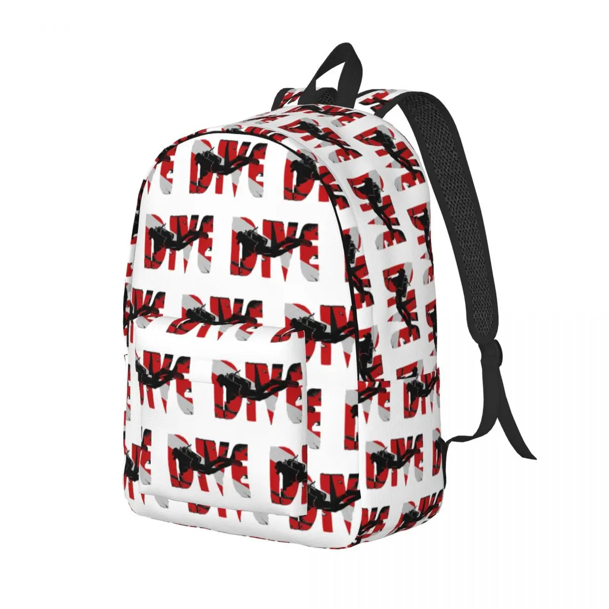 Scuba Diving Dive Diver Sea Snorkeling Sports Backpack Daypack Kids BookBag School Bag Shoulder Bags for Men Women