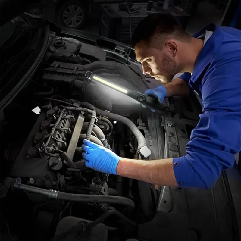 Portable LED Work Lights Cordless Magnetic LED Work Lamp Inspection Lights For Car Repair Home Garage Emergency 2025 NEW