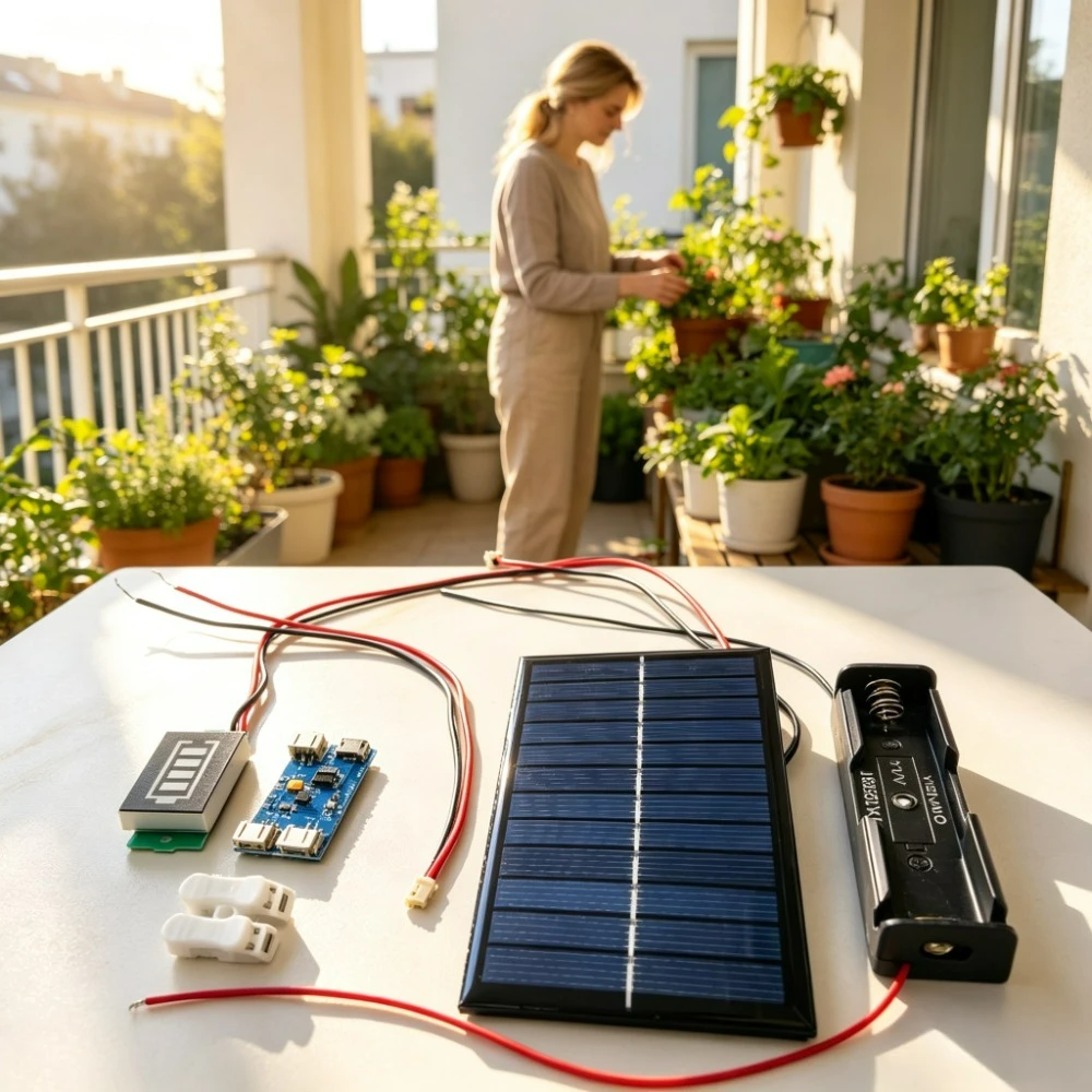 Outdoor Mini 6V 1.2W 200MA Solar Panel CN3065 Charger Module Support 18650 Lithium Battery for Science Experiment Solar Fan
