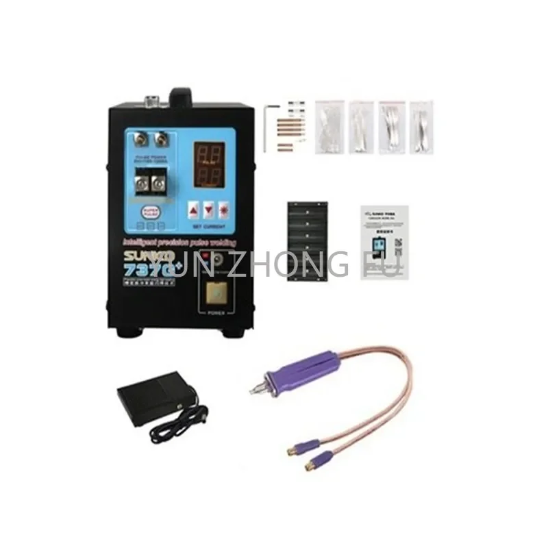 Pulse Spot Welder Welding Machine Sunkko 737G+ 18650 Battery Cell Spot Welder 110V/220V