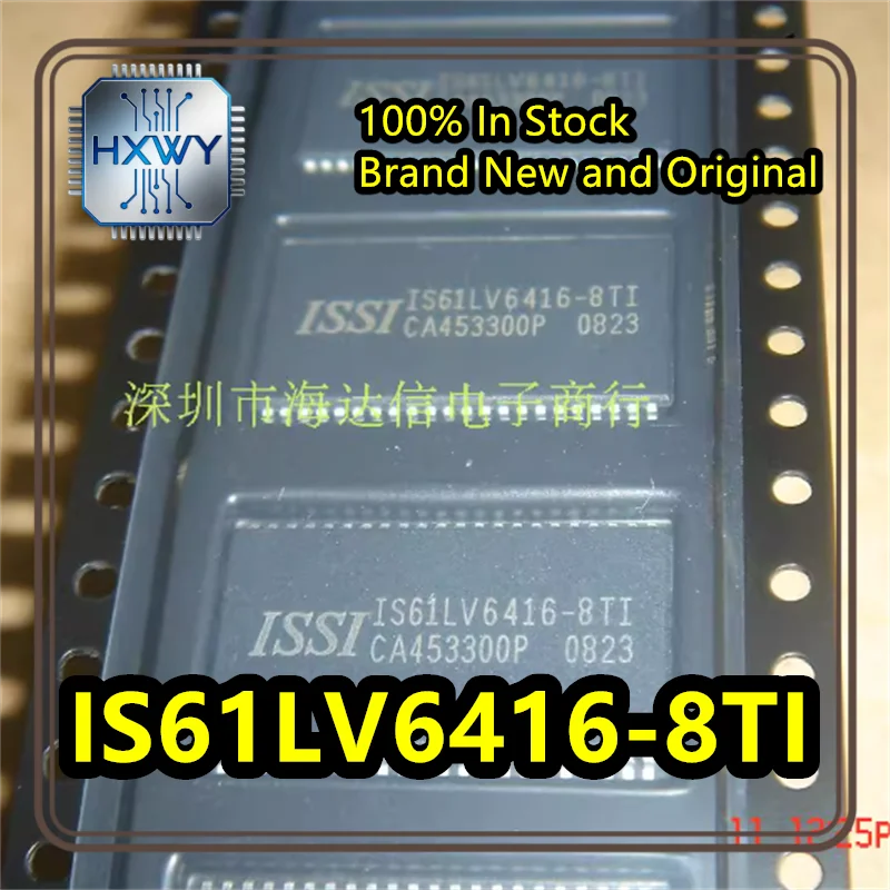 (5/20 units) IS61LV6416-8TI IS61LV6416 TSOP44 1Mbit Asynchronous High-Speed CMOS SRAM Brand New Original In Stock Electronic