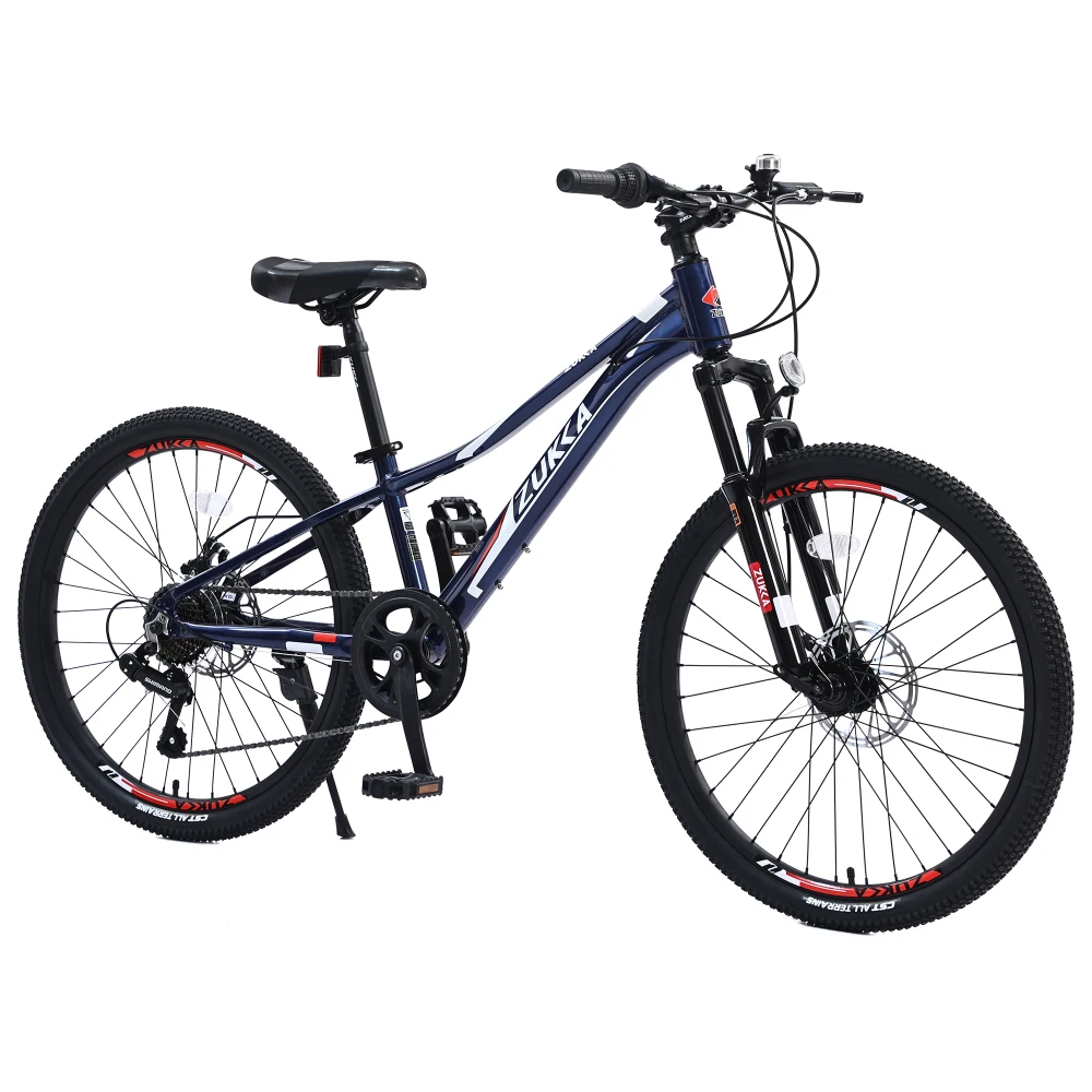 

Mountain Bike for Girls and Boys Mountain 24 inch shimano 7-Speed bike