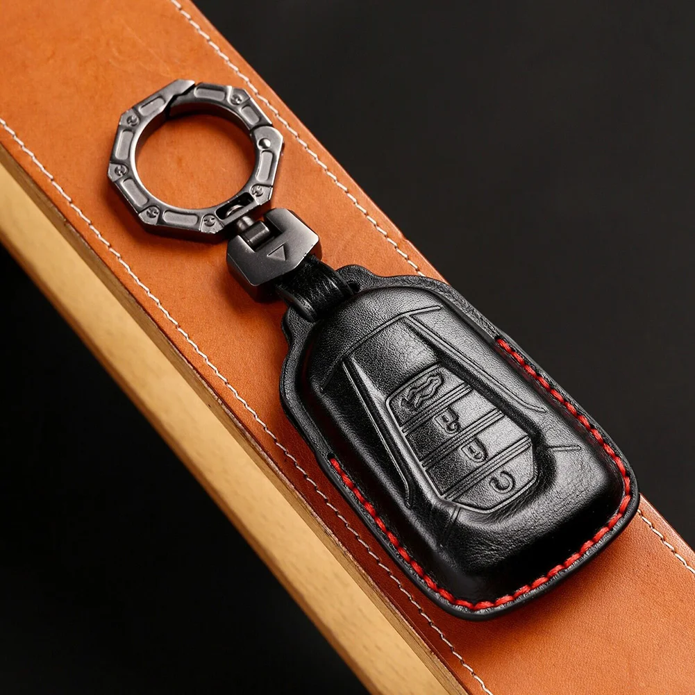 

Button 1x Car Key Cover Wear-resistant Remote Key Fob Case Anti-drop Anti-fall Automotive Interior Excellent Touch