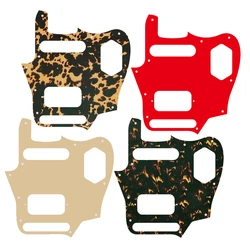 Pleroo Custom Guitar Parts - For US Jaguar SH Guitar Pickguard With Single And Humbucker Pickups Multi Color Choice