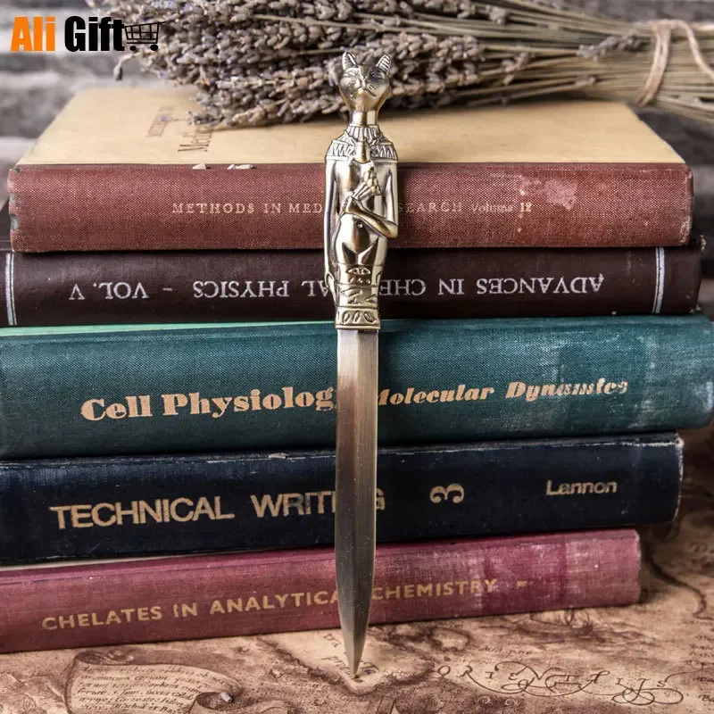 古代エジプトのビンテージレターオープナー,封筒ペーパーカッター
