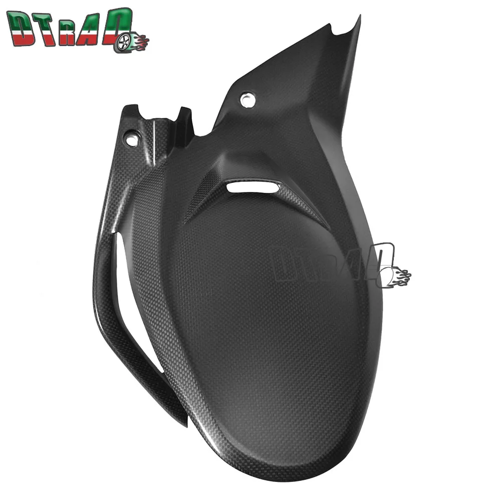 For DUCATI Multistrada V4 Pikes Peak / RS 2021 2022 2023 2024 Carbon Fiber Rear Hugger Mudguard Tail Fender Motorcycle Fairings
