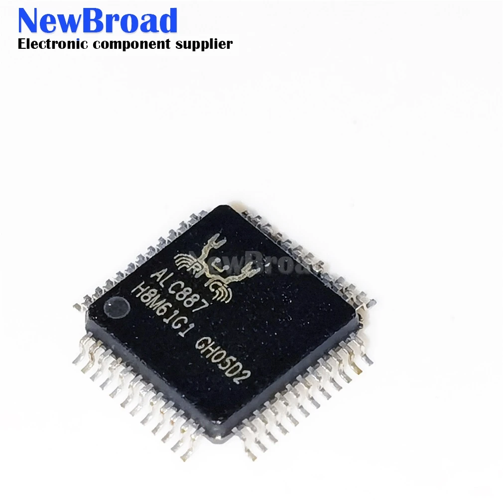 2 pieces ALC268 ALC272 ALC272X ALC662 ALC883 ALC886 ALC887 ALC888 ALC889 ALC892-GR ALC898 QFP-48 Sound Card Chip