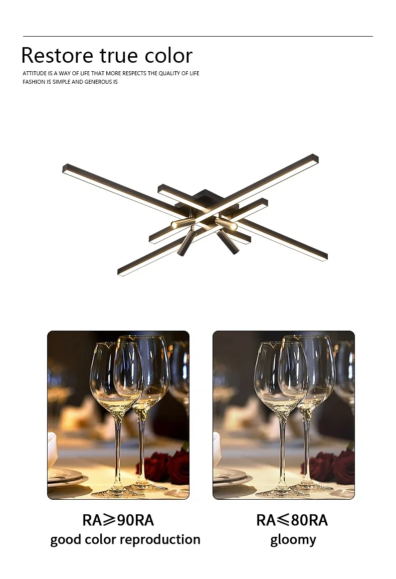 Linear LED Ceiling Light — product detail 9