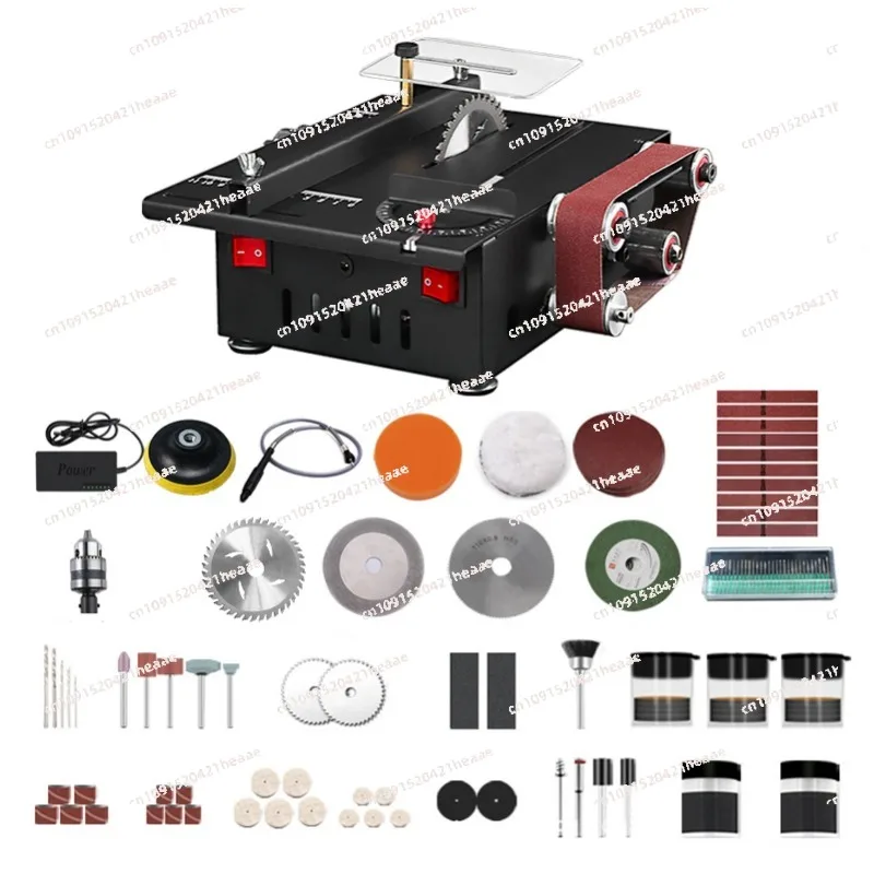 Suitable for 150W Mini Bench Saw Variable Speed Circular Table Saw 30mm Cutting Depth DIY Benchtop Sanding NM52