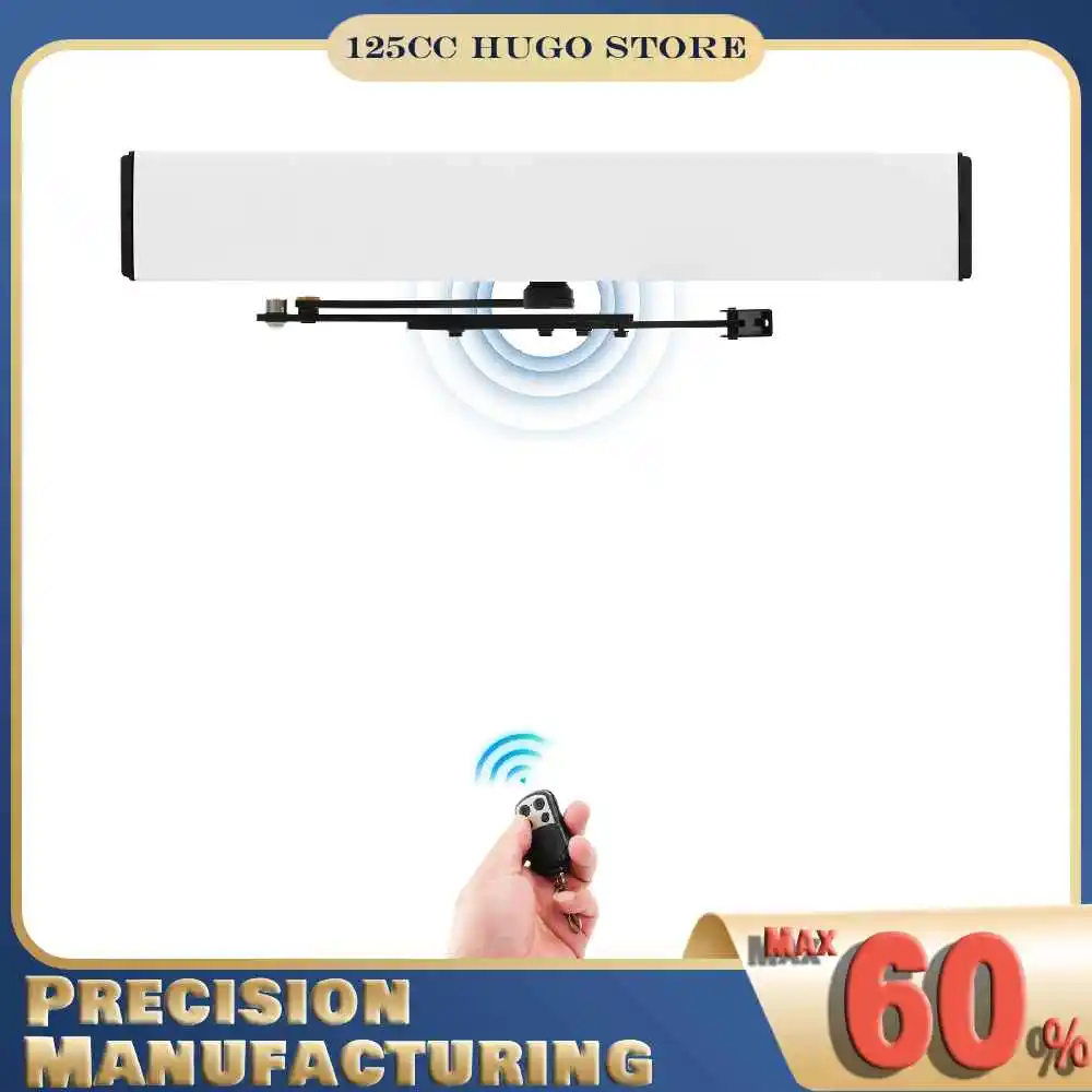 

Automatic Swing Door Opener Remote Control Swing Door Operator 99° 150kg Load Capacity Electric Swing Door Mechanism