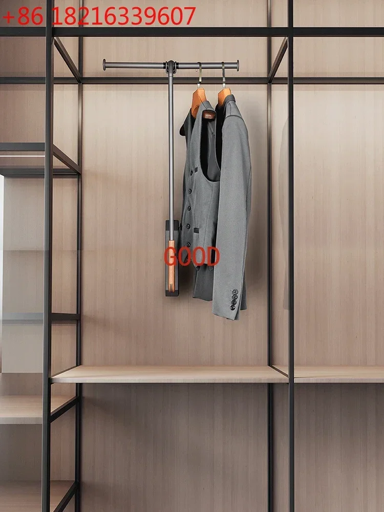 TAO Wardrobe lifting and hanging rod pull-down hardware rack