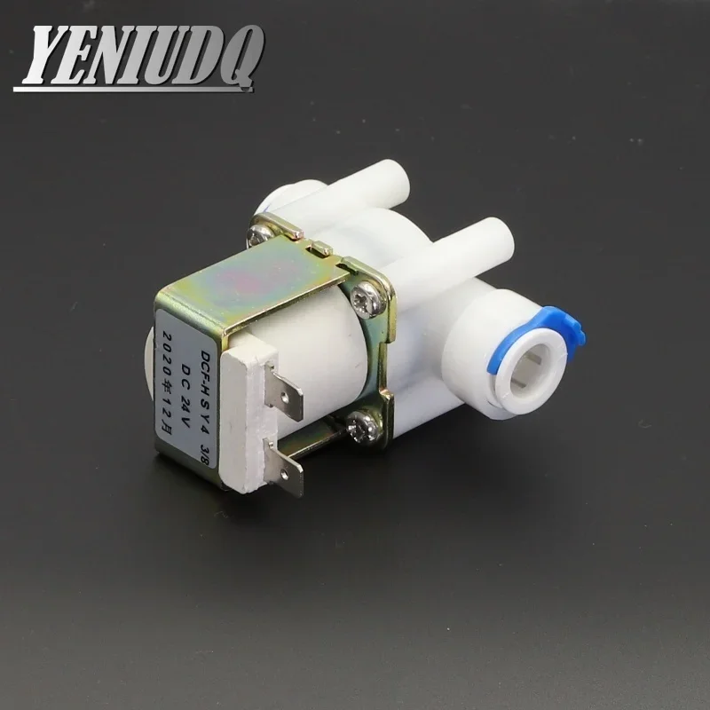 Kunststof magneetventielen Drinkfonteinen 12V 220V RO-machines, pijpleidingmachines, in-line kleppen 3/8\