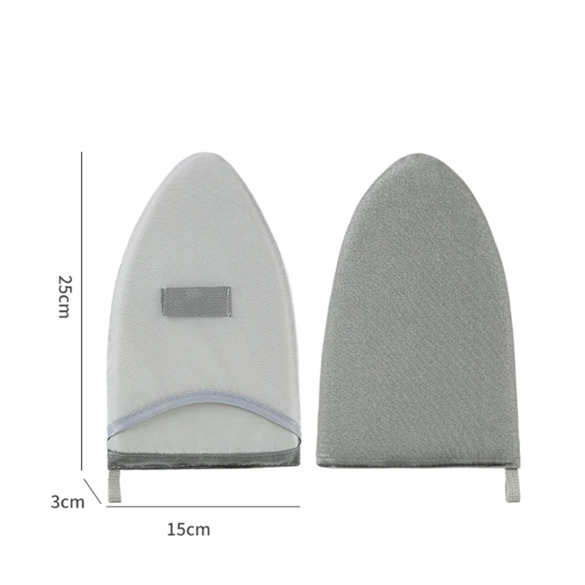 A72P 2 قطعة لوحة الكي المحمولة مقاومة باخرة ميت مع حلقة الإصبع لوحة الكي الصغيرة #2