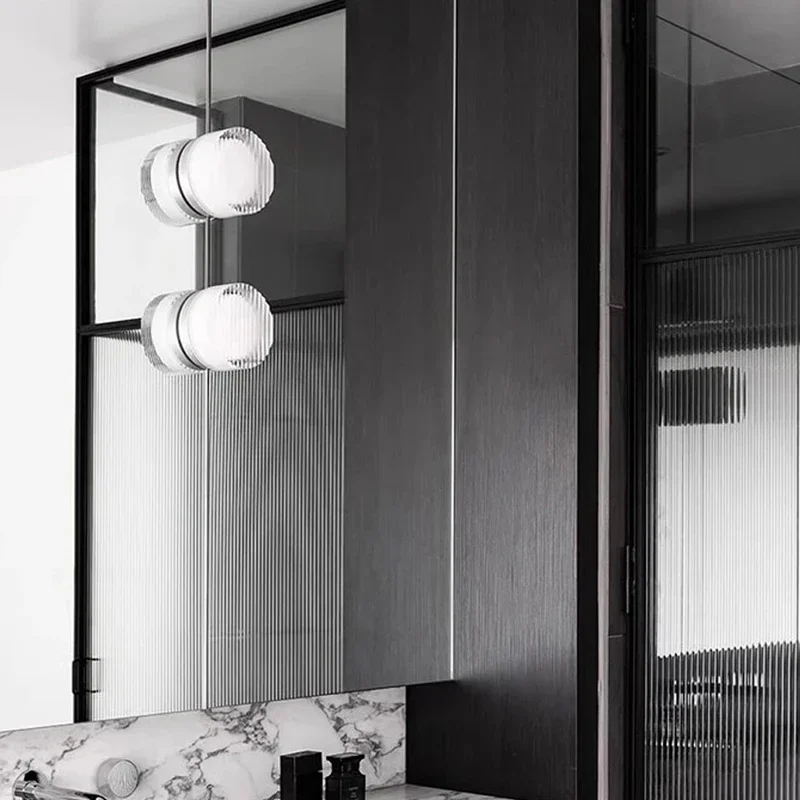 Lámpara de pared de cristal moderna, sala de estar candelabro Led para, dormitorio, mesita de noche, pasillo, entrada, decoración del hogar,