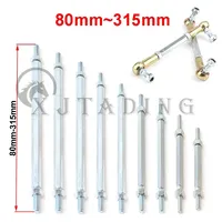 80mm to 315mm M8 Steering Tie Rod Ball Joint Kit for Kids ATV Go Kart 50cc 2 Stroke Electric Mini Quad Buggy Scooter Parts