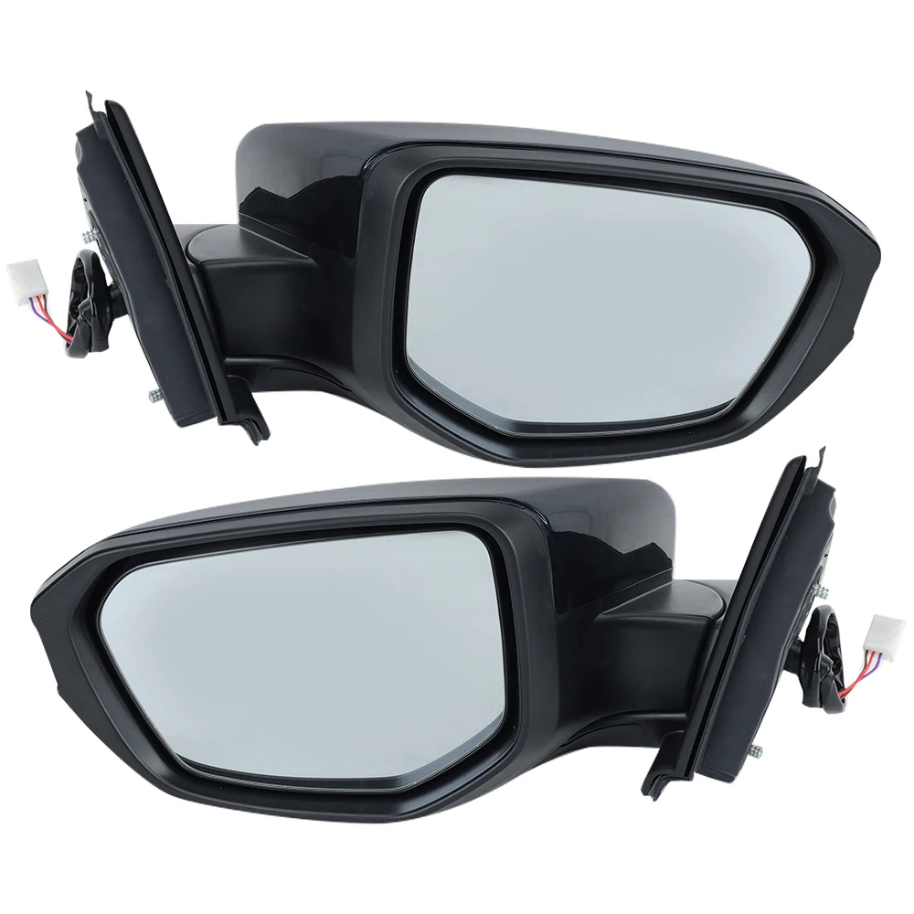 Rearview Side Mirror For Honda Civic 2016-2021 US Version 3 Pins Mirror Electrical Ajustment Accessories Cosmic Blue Metallic