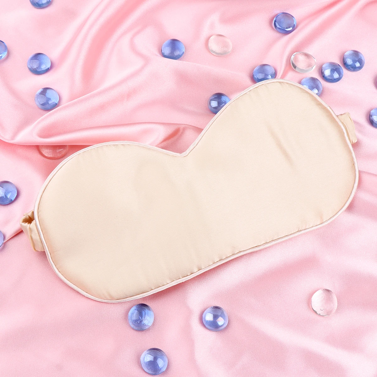 

Sleep Mask Eye Shading Silk Eyepatch Light Blocking Blindfold Covers Travel Home Hotel Train Eye Mask Sleep Aid Healthcare