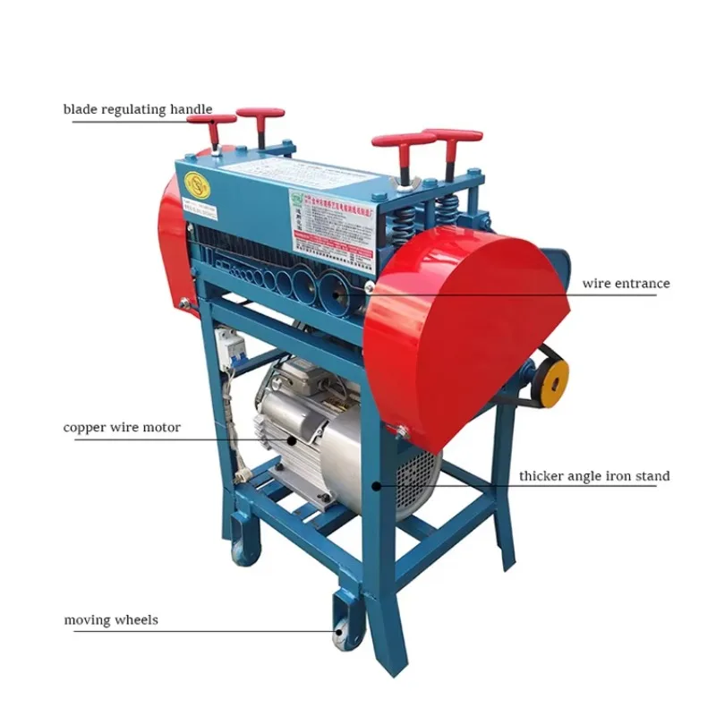 Wire Stripper Machine Scrap Cable Electric Copper Wire Stripping Machine Copper Wire Peeling Machine