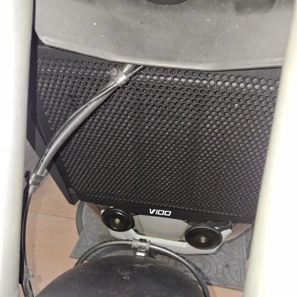 

For Moto Guzzi Stelvio 1000 2026 Accessories V100 Mandello S 2022 2023 2024 2025 Radiator Guard Grille Cooling Cover Protection