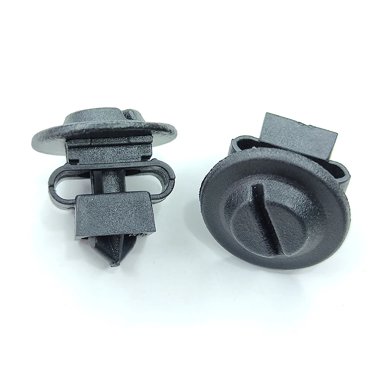 10sets Car Plastic Push Buckle Under Engine Cover Undertray Fitting Clip Set For Audi A4 A6 4A0805121A / 4A0805163