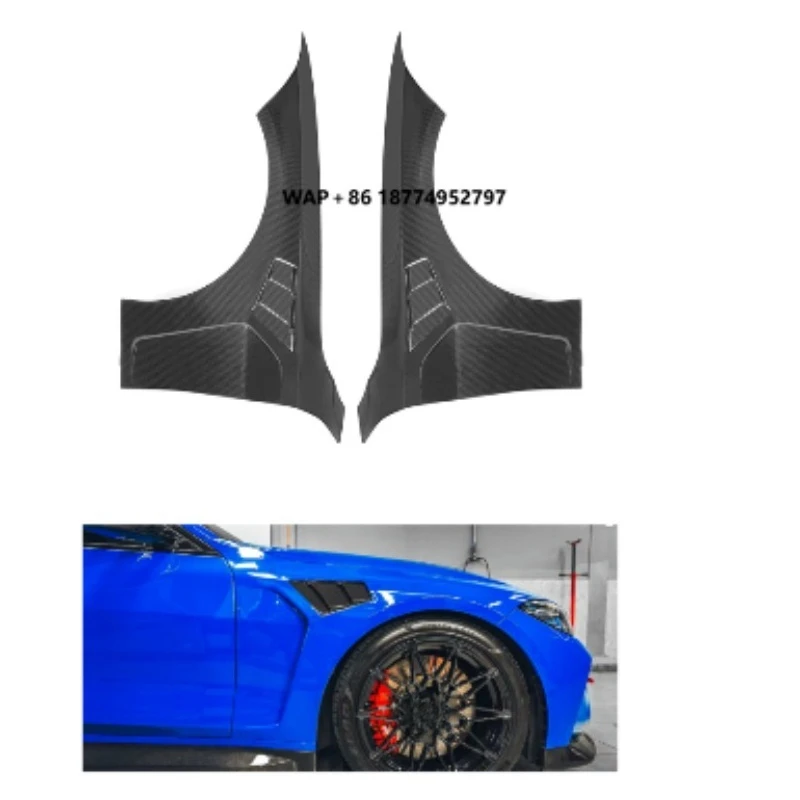 

G82 N Style Carbon Fiber Front Bumper Fenders Good Fitment G82 M4 2020+ Side Front Fenders Replacement