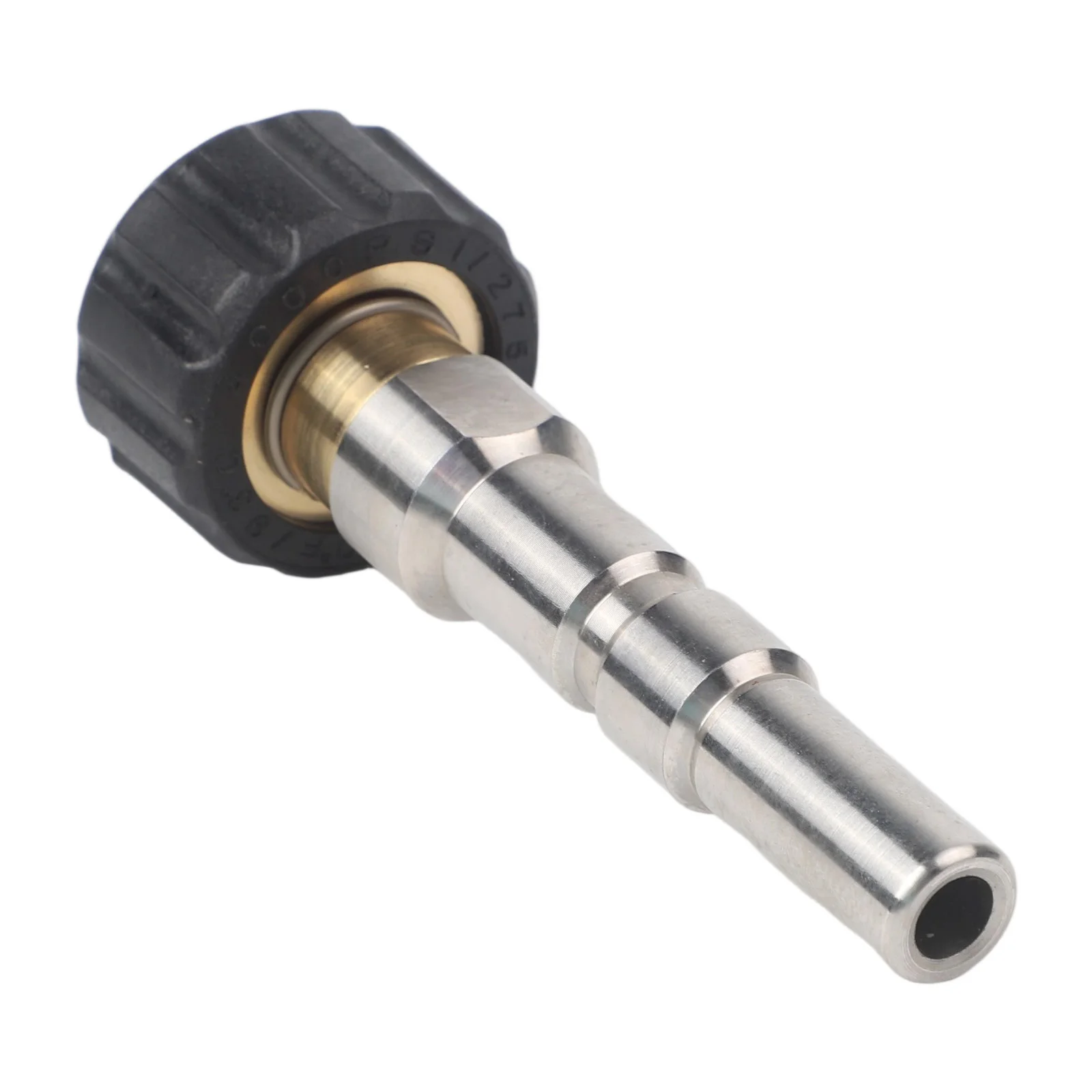 for versatile Compatibility for m22 Thread Adapter Silver And Black Kaercher Coupling Adapter Easy Installation Design