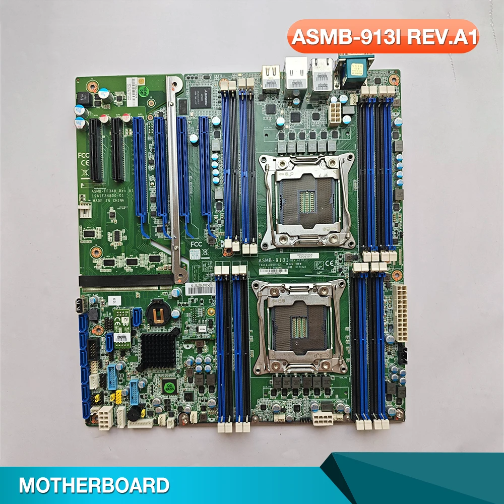 For Advantech ASMB-913I REV.A1 01-1 Server Motherboard Industrial Control Motherboard