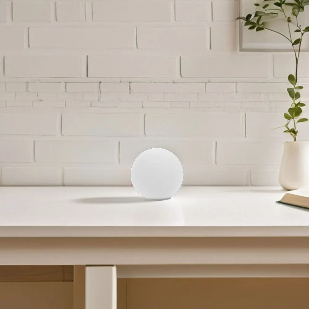 2Pcs Small Lampshade Glass Sphere Design G9 Thread Base 60Mm Diameter for Table Floor Lamp Fixtures Decorative Hanging Light