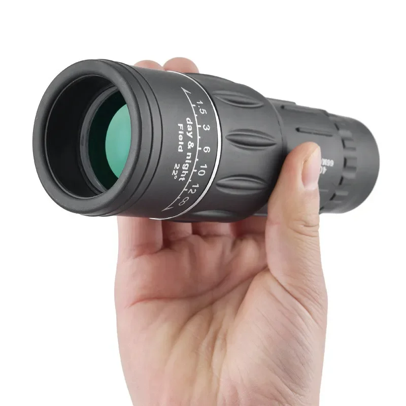 Telescopio Monocular de doble enfoque para caza, binoculares de mano para turismo y pesca, HD Scope 16x52, actualización de 66m/8000m