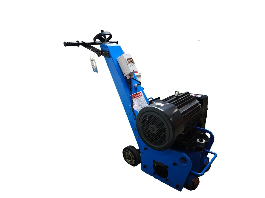 0.8mm Milling Depth 380V 7.5KW Electric Concrete Milling Machine Asphalt Pavement Milling Machine Automatic Walking Short Steeri