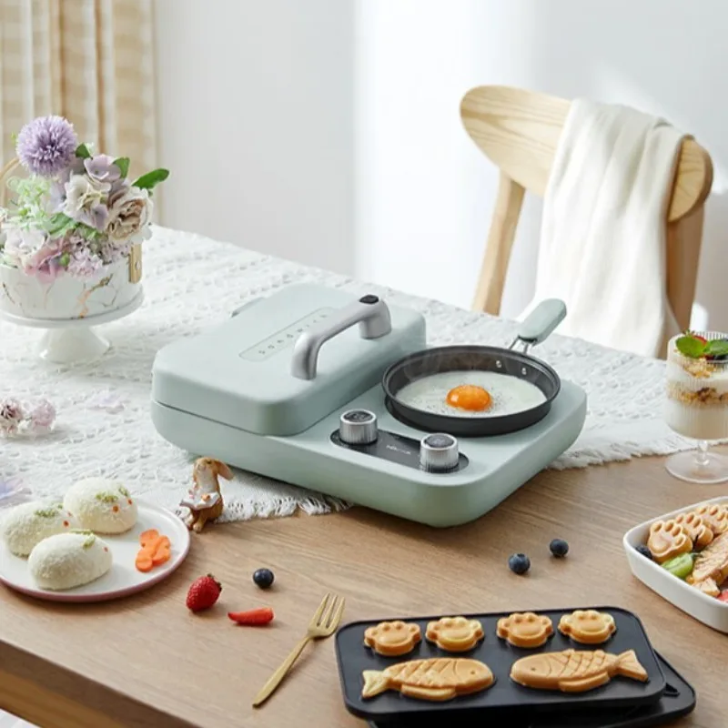 Picture 4: Bear Breakfast Maker, Light Meal Sandwich Maker, Multi-functional All-in-One Machine, Four-in-One Timer, Home Toaster