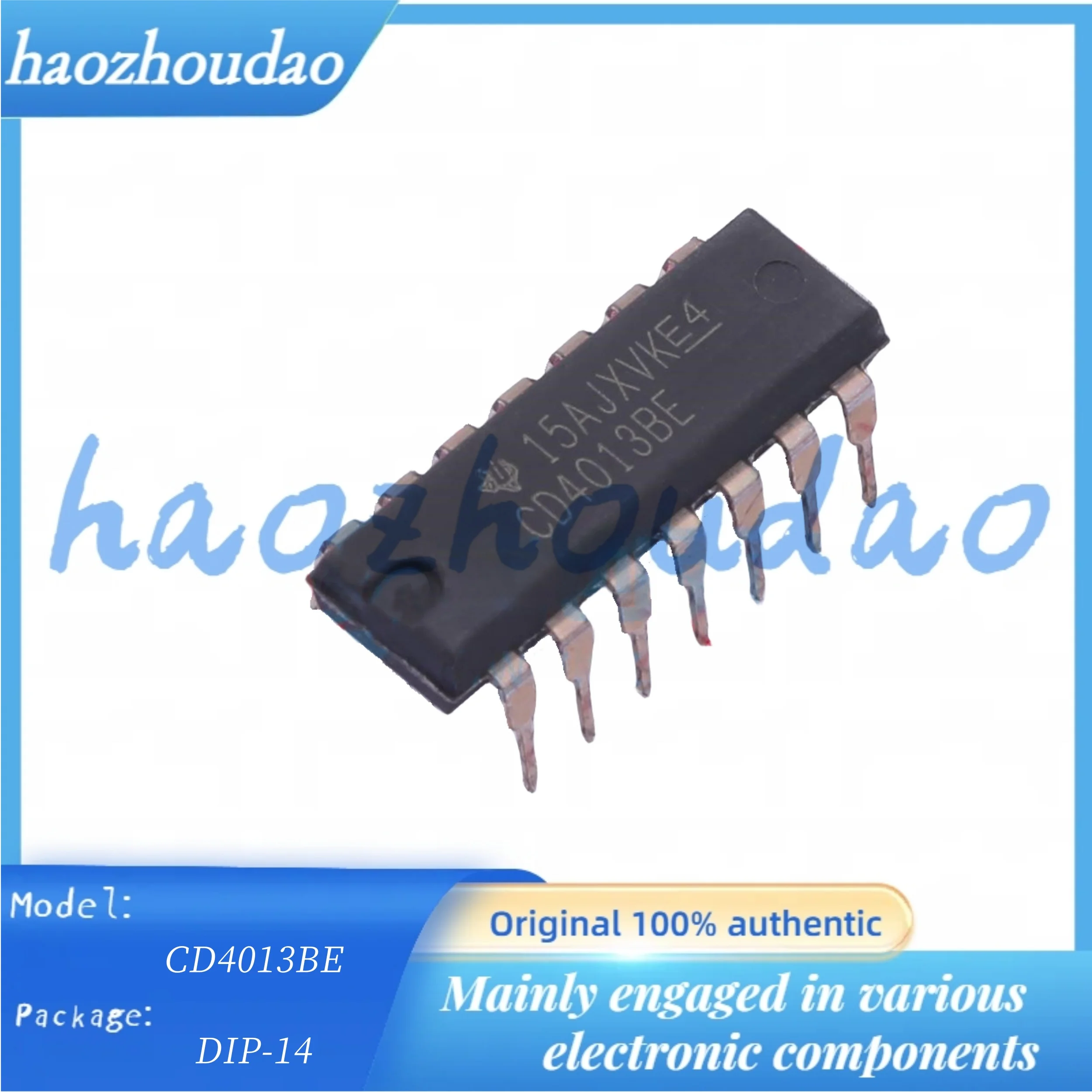 10 PZ CD4011BE CD4013BE CD4025BE CD74HC02E DIP-14 Prodotto originale originale Trigger porta logica
