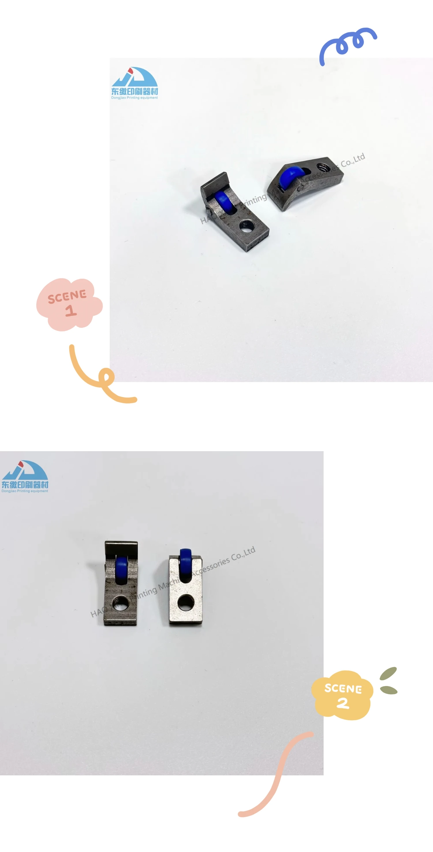 

5 Pieces Printing Machinery Spare Parts Gripper for Komori Printing Equipment Spare Parts Gripper