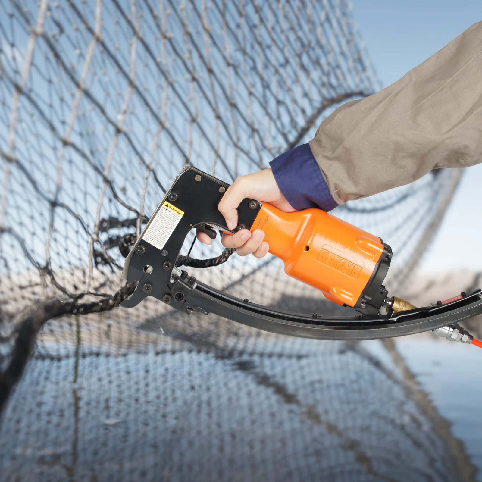 

KAMSIN M66K clipgunpneumatic buckle nail gun M66 series efficient pneumatic tool M66K car seat spring mattress wire cage fixture