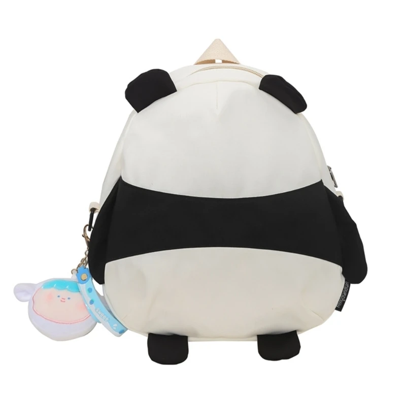 

Large Capacity Shoulder Bag Casual Panda Backpack Cartoon Animals Schoolbag for Student Travel and Shopping