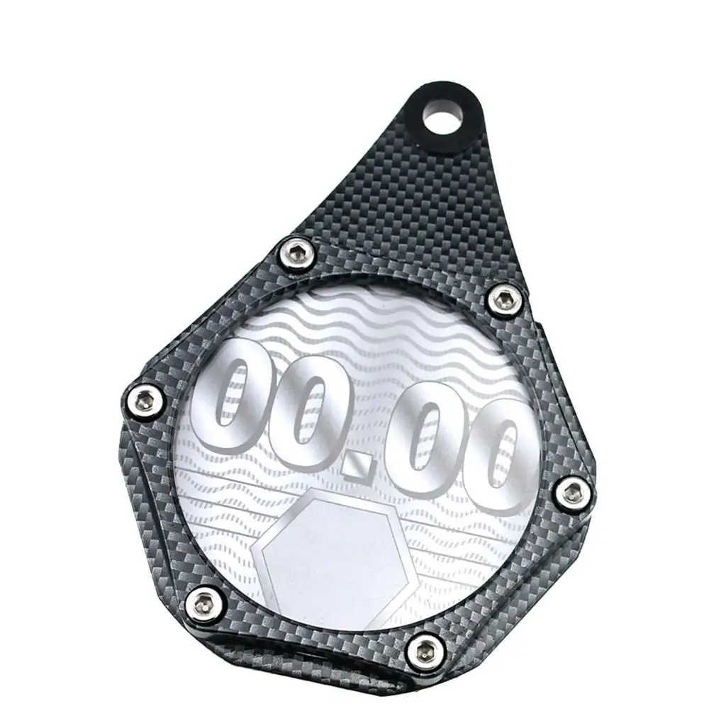 Waterproof CNC Motorcycle Tax Disc Frames Registration Plate Holder Universal