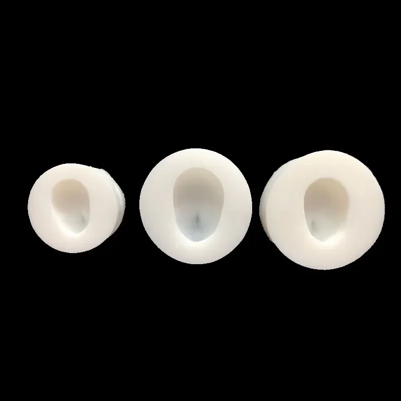 1 Piece of 3D Male Face Soft Silicone Mold Universal Silicone Tool Cake Ceramic Handmade Large, Medium and Small 3 Sizes