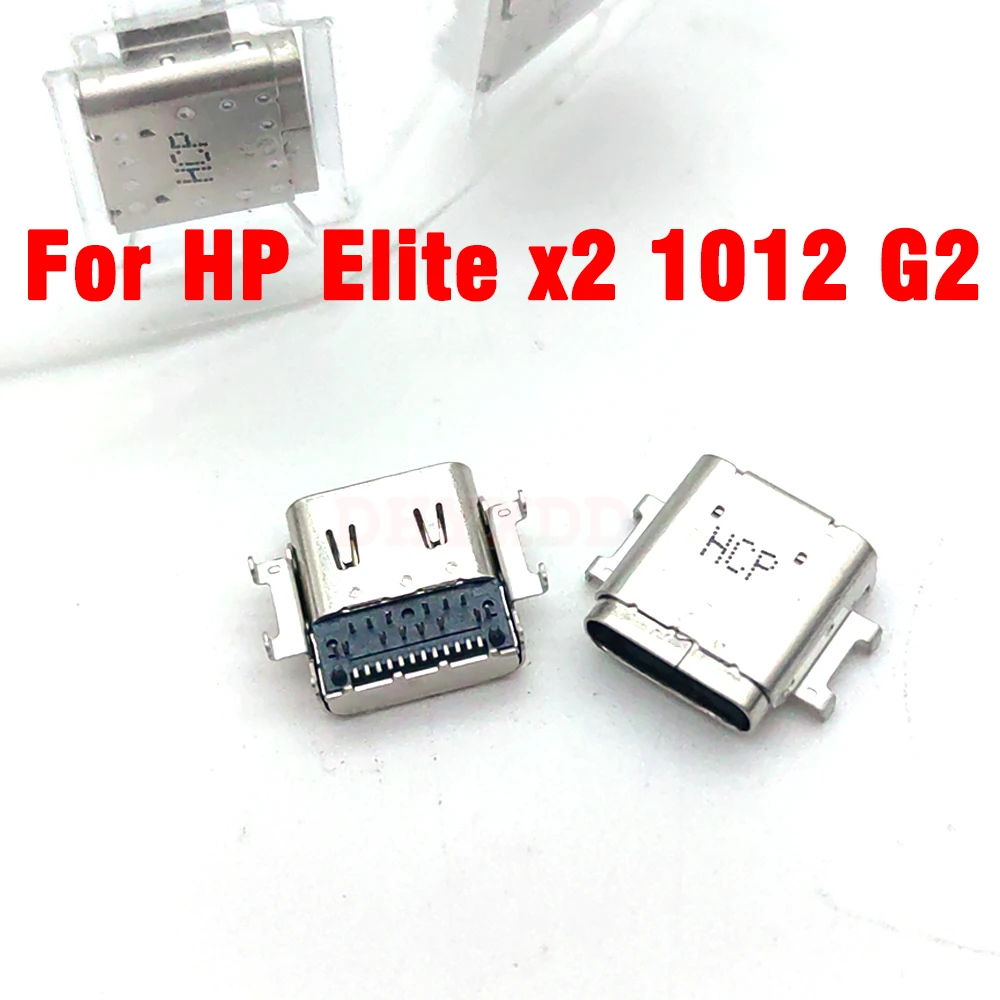 1-10PCS For HP Elite x2 1012 1030 G2 Laptop PC USB Type-C Charging Port 12Pin Female Socket Power Jack Connector