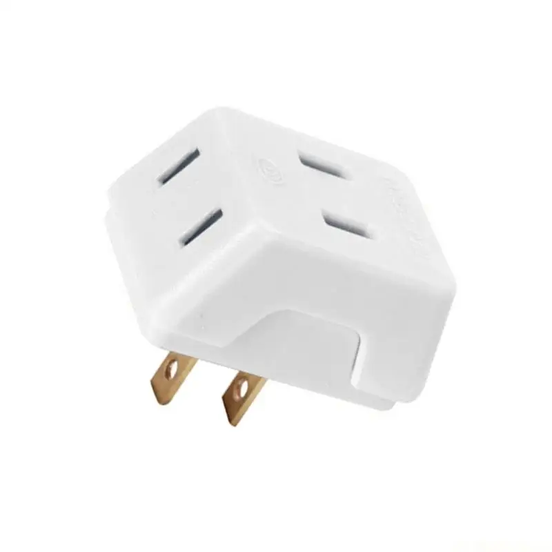 E56B Electrical Power Plugs Adapters With Builts In Surges Protections Circuits For Home Office And Trip