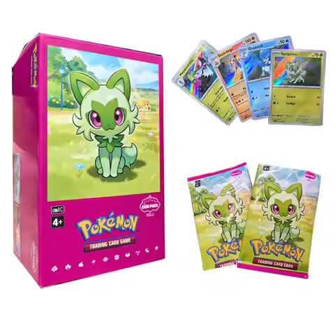 2025New GEM Pack not Original Vol.1 Pokemon Cards English version Trading PTCG Bag Box NO cbb1C Pikachu Card Available Gifts