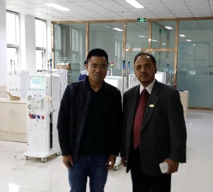 Best Quality Double Pump LCD Touch Screen Dialysis