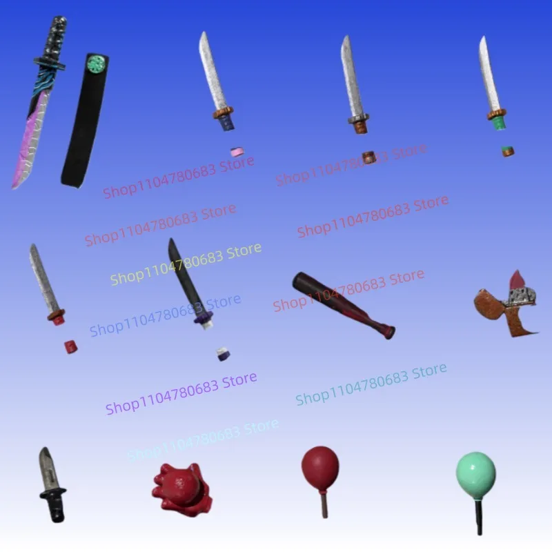 

MOC Building Block Mini Figure Katana Accessory Assembly Model Display Figurine Anime Cartoon Toy Holiday Gift Hobby Collectible