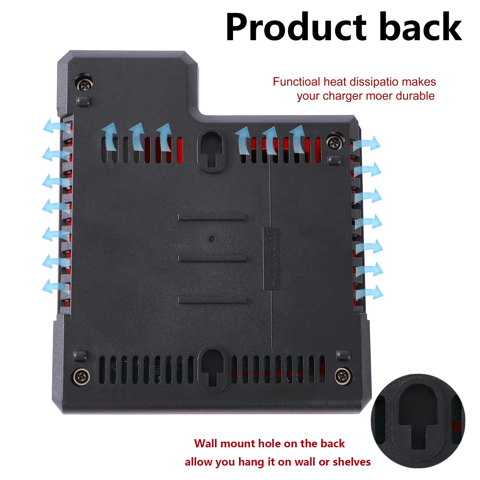Replacement for Mi-lwaukee3.0A 12V and 18V Lithium-Ion Multi-Volatge Rapid Battery Charger, Compatible with Mi-lwaukee 12V and 18V Lithium Battery Packs
