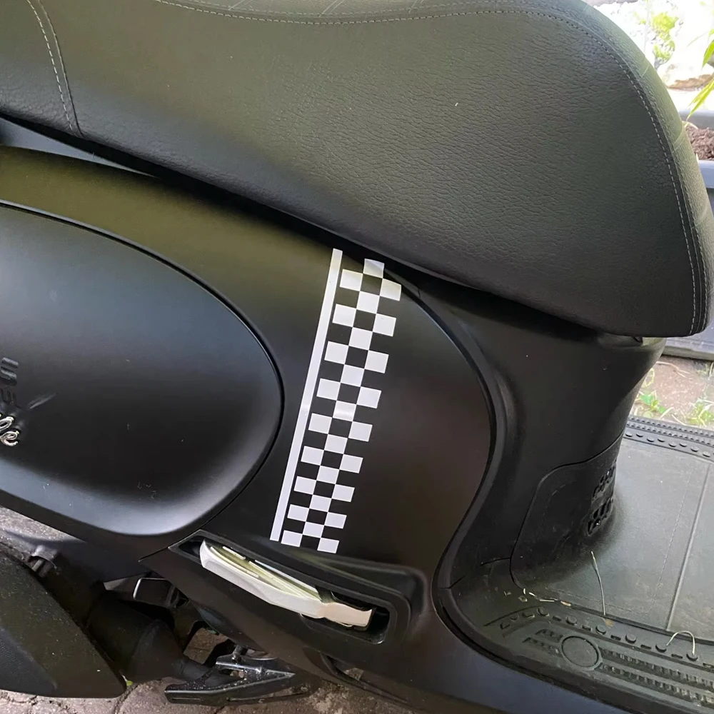 50cm Motorrad-Aufkleber Auto-Tankverkleidung Streifen PVC DIY Kraftstofftank-Aufkleber Wasserdicht für Rennmotorrad-Zubehör – Detail 3
