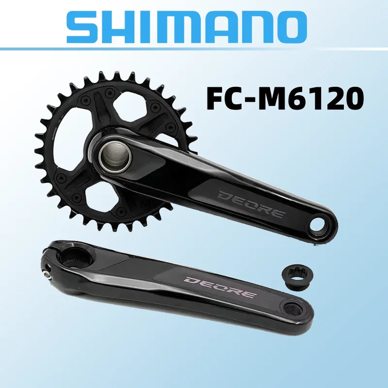 SHIMANO DEORE FC M6120 Crankset 1x12Speed 175MM 32T Mountain Bike DEORE M6100 Series