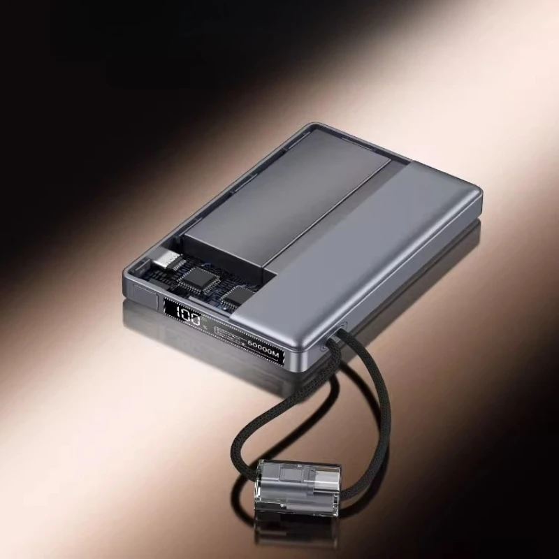 Power Bank Portabel Dual Line 22.5W dengan Sertifikasi Nasional 3C Cocok untuk Berbagai Model