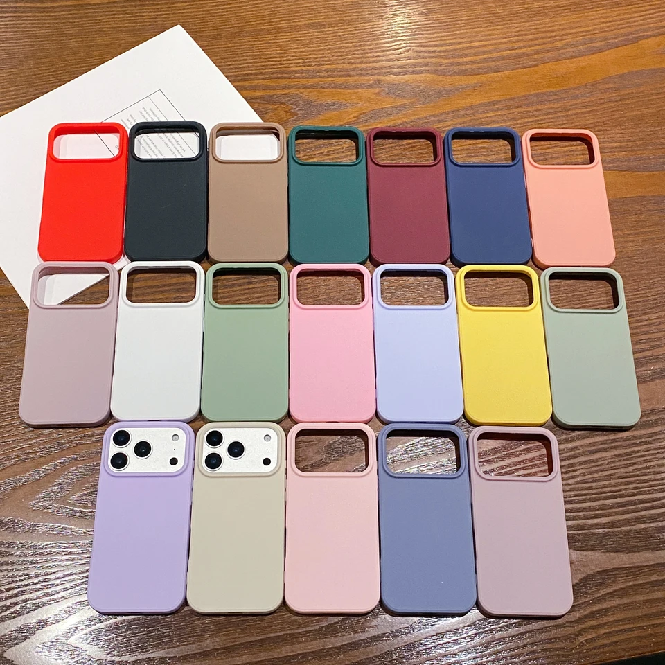 Funda Anticaídas Candy Color para Parejas para iPhone 17 16 15 14 13 y Pro Max 2
