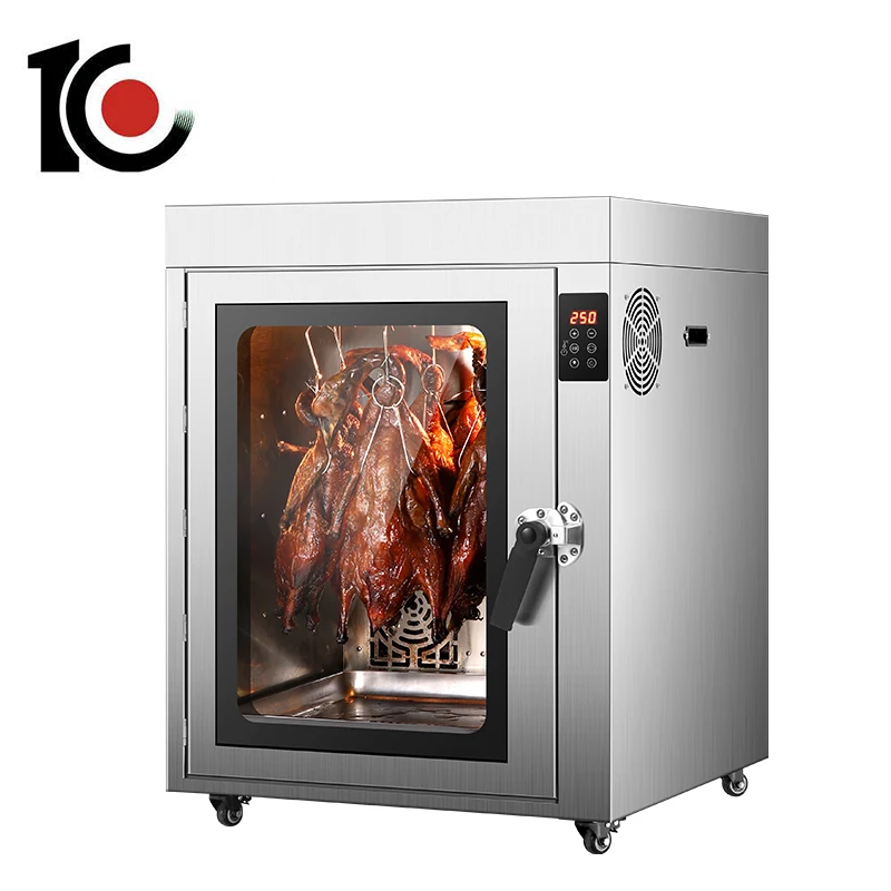 Microwave And Hot Air Convection Large Size High Efficient Digital Display Oven for Roasting Duck Chicken Lamb