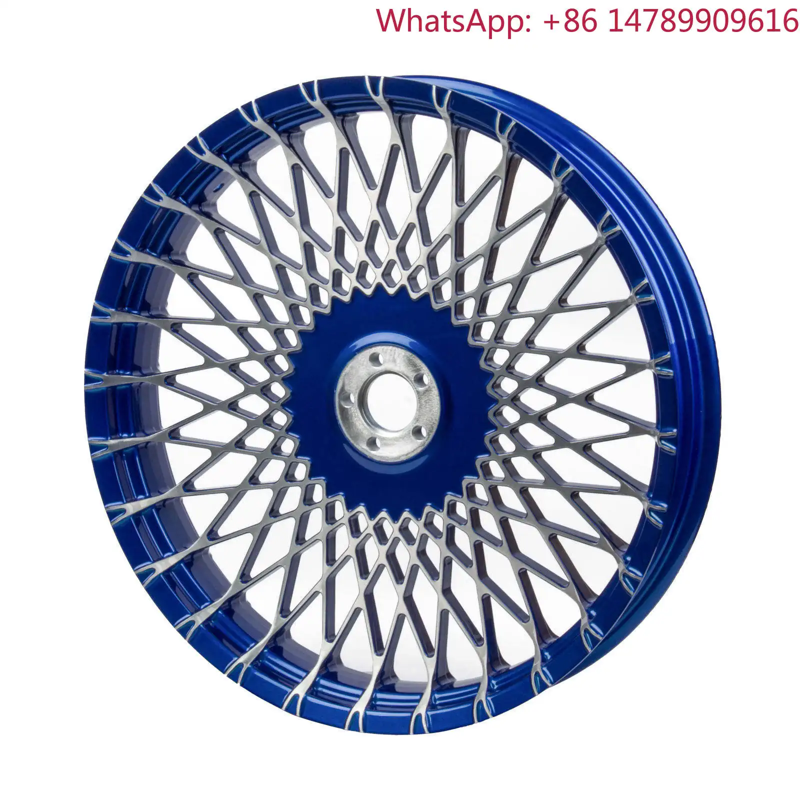 Motorcycle Parts3D Custom Spider Style Cast Aluminum 23 Inch Front 18 Inch Rear Wheel Rims For 2018-2024 Softail Fatboy Breakout