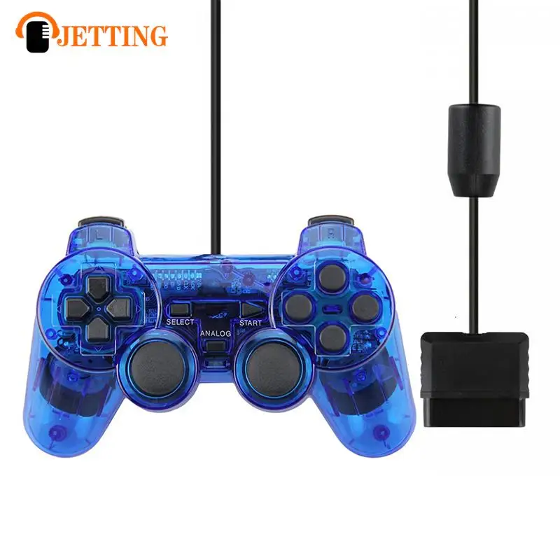 Wired Connection Gamepad Double Vibration Game Controller Compatible For Ps2 For 2 Portable Joystick Control Console